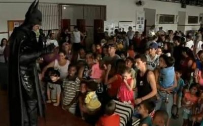 “BATMAN” Being Used As Symbol of Hope In Crime Ridden Brazil