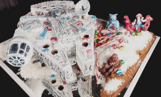Gingerbread Millennium Falcon, How We Love Thee