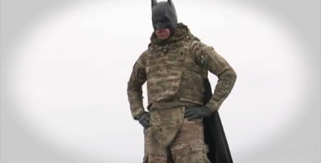 Bagram Batman Takes On The U.S. Army