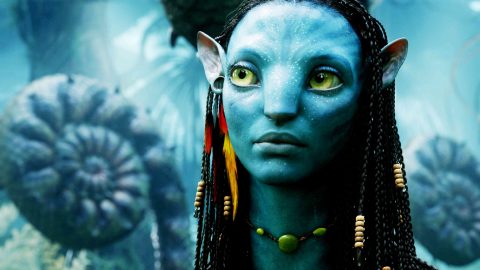 Zoe Saldana as Neytiri in 'Avatar'