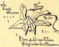 See the dragon from the map in the Hobbit?