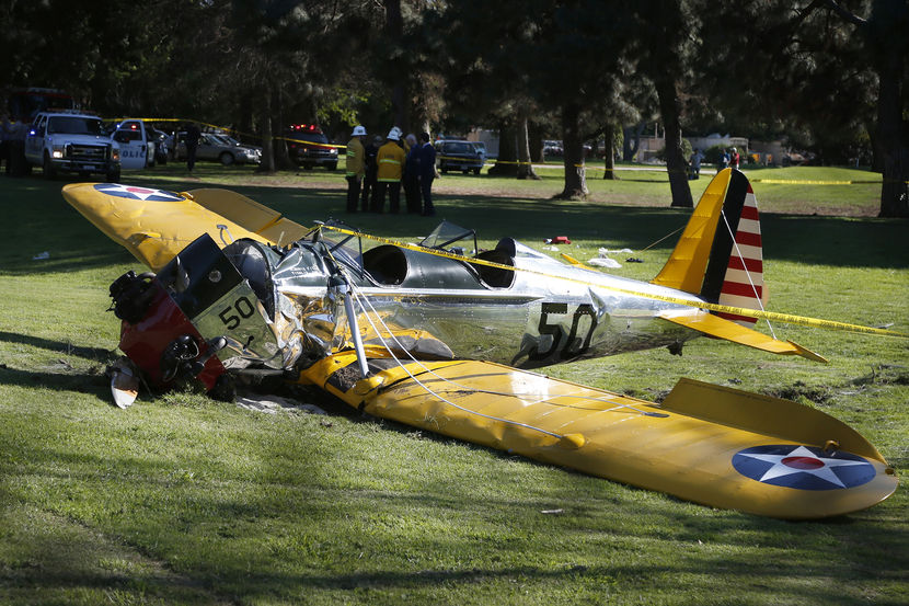 Harrison Ford Survives Plane Crash