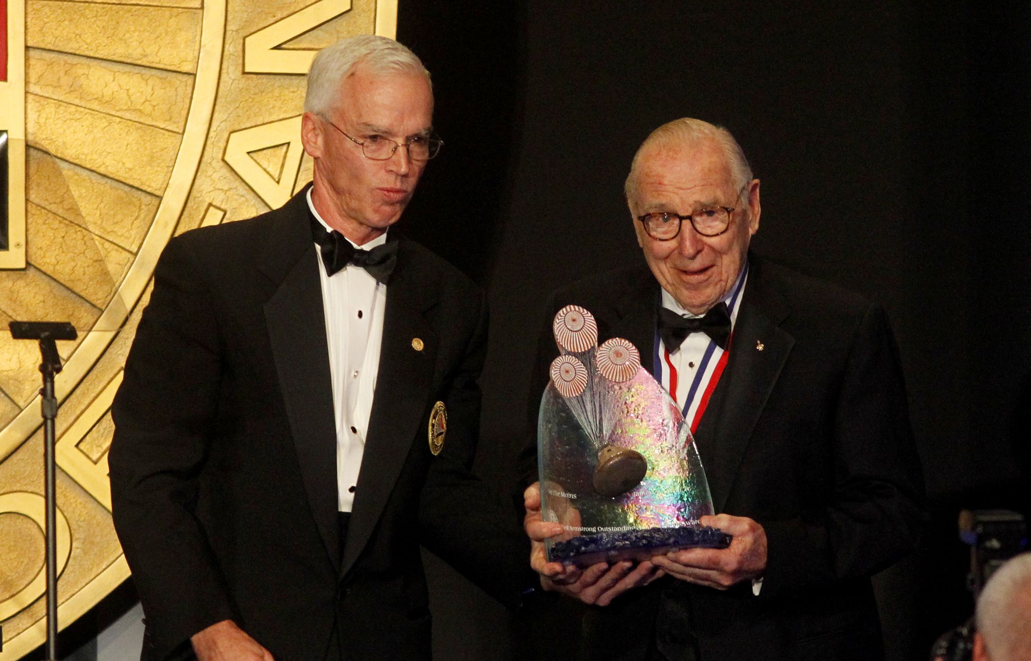 Apollo 13 Astronaut James Lovell Honored