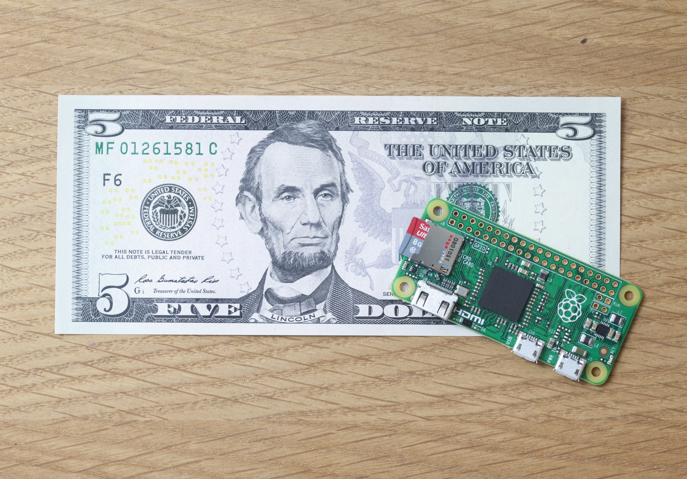 Behold: Raspberry Pi Zero, the $5 Computer