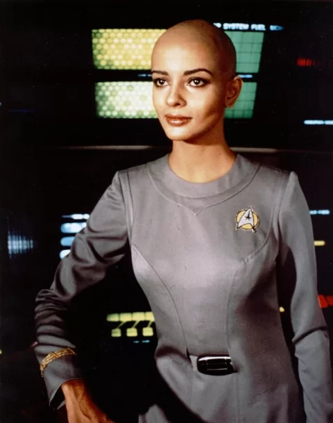 Persis Khambatta, a former Miss India, played the alien navigator, Lt. Ilia.