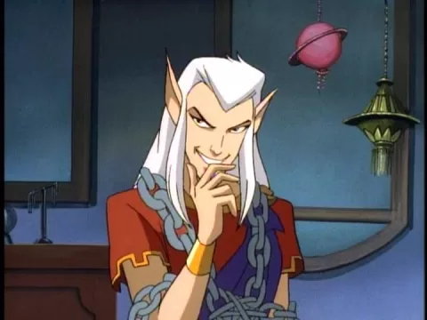 Puck played by Brent Spiner in Disney's Gargoyles