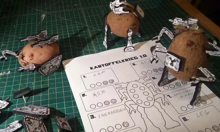 Nothing Can Prepare You for KARTOFFELKRIEG: Robotech with Potatoes