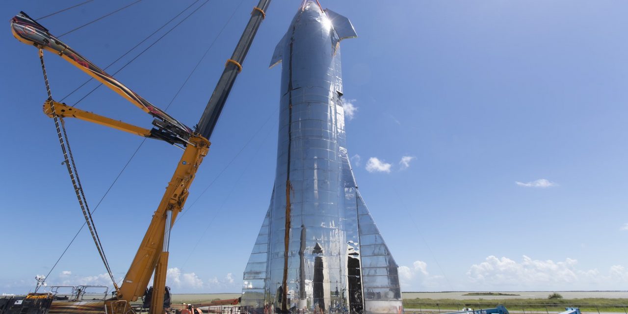 Watch SpaceX’s Starship Mk1 Final Assembly