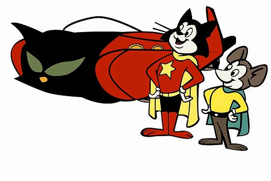 Secret Project: Courageous Cat and Minute Mouse, a personal parody of Batman and Robin (and a personal favorite of mine when I was a kid).