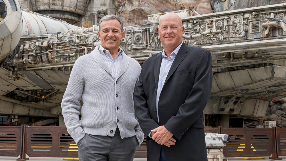 Disney Names Chapek New CEO: Iger Fadeout