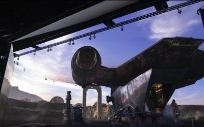 The Mandalorian Set Photos Reveal Virtual Technology at Work