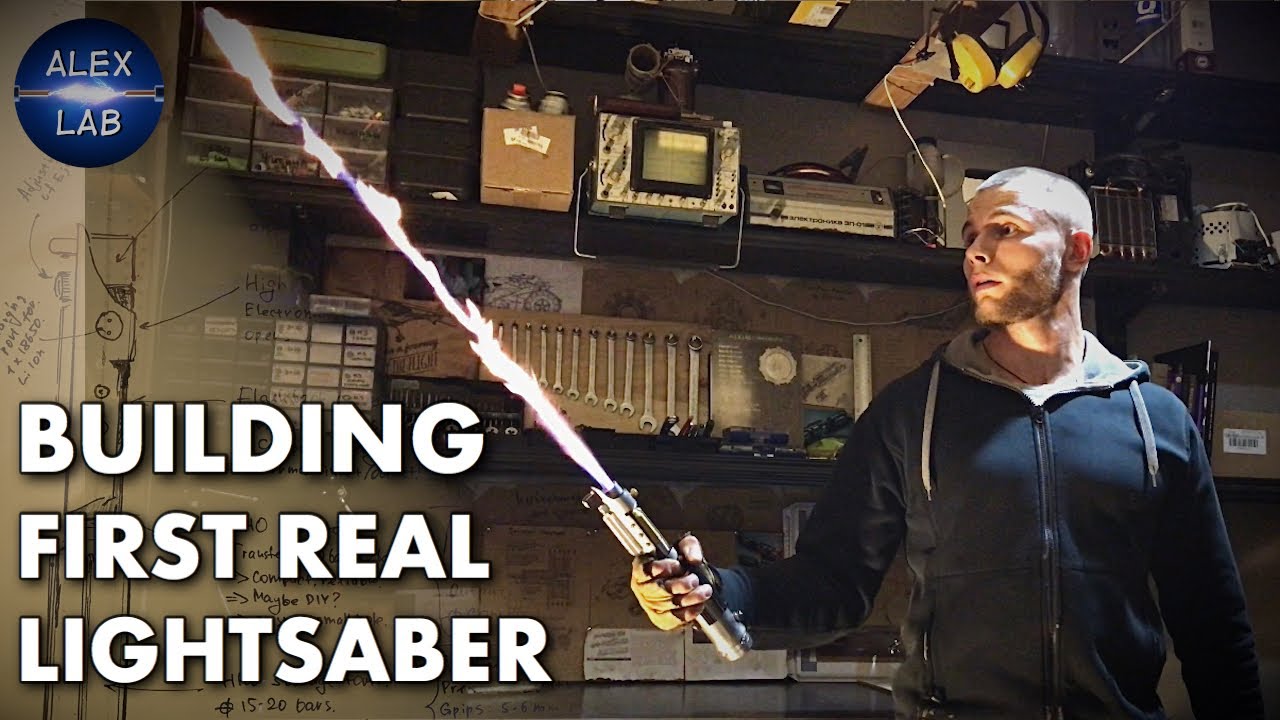 Alex Lab: Building the First Real Working Lightsaber
