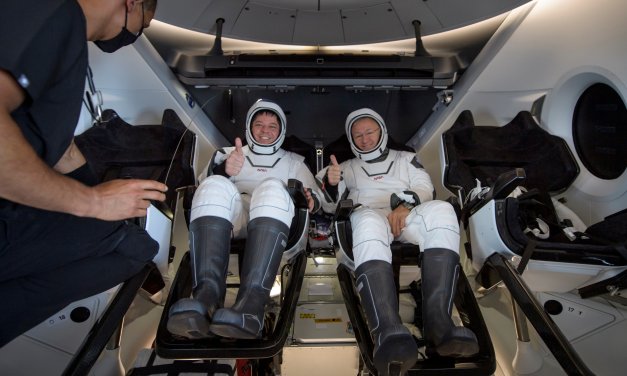 Bob and Doug Face the Splashdown – SpaceX Puts U.S. Back in the Space Travel Business