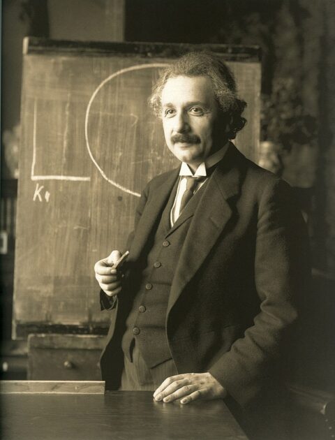 Albert Einstein predicted that black holes should bend light around them
