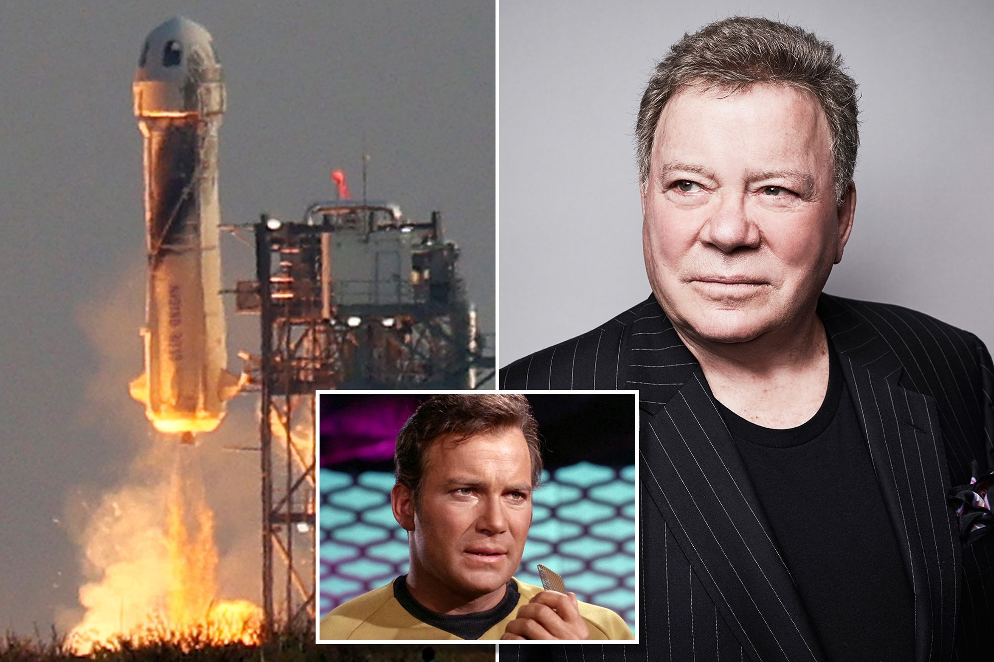 William Shatner and Blue Origin’s Audrey Powers to fly on New Shepard’s 18th mission