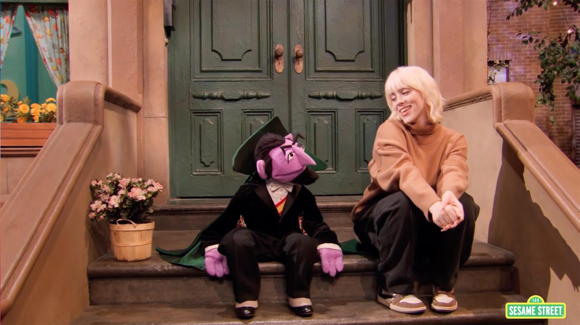 Sesame Street: Billie Eilish Sings ‘Happier Than Ever’ with The Count
