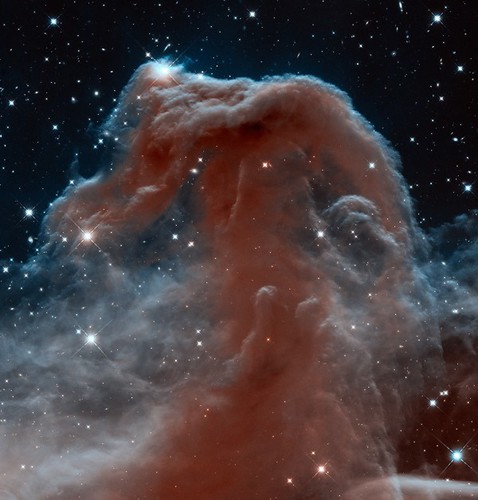 Horsehead nebula hubble space telescope james webb