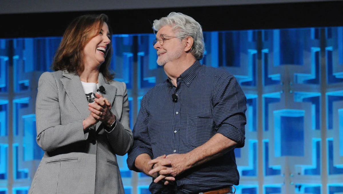 George Lucas and Kathleen Kennedy Accept Milestone PGA Honor From Steven Spielberg: “A Producer Never Works Alone”