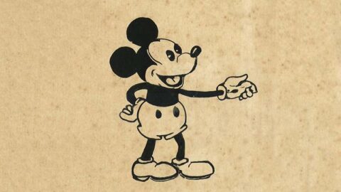 original mickey mouse drawing