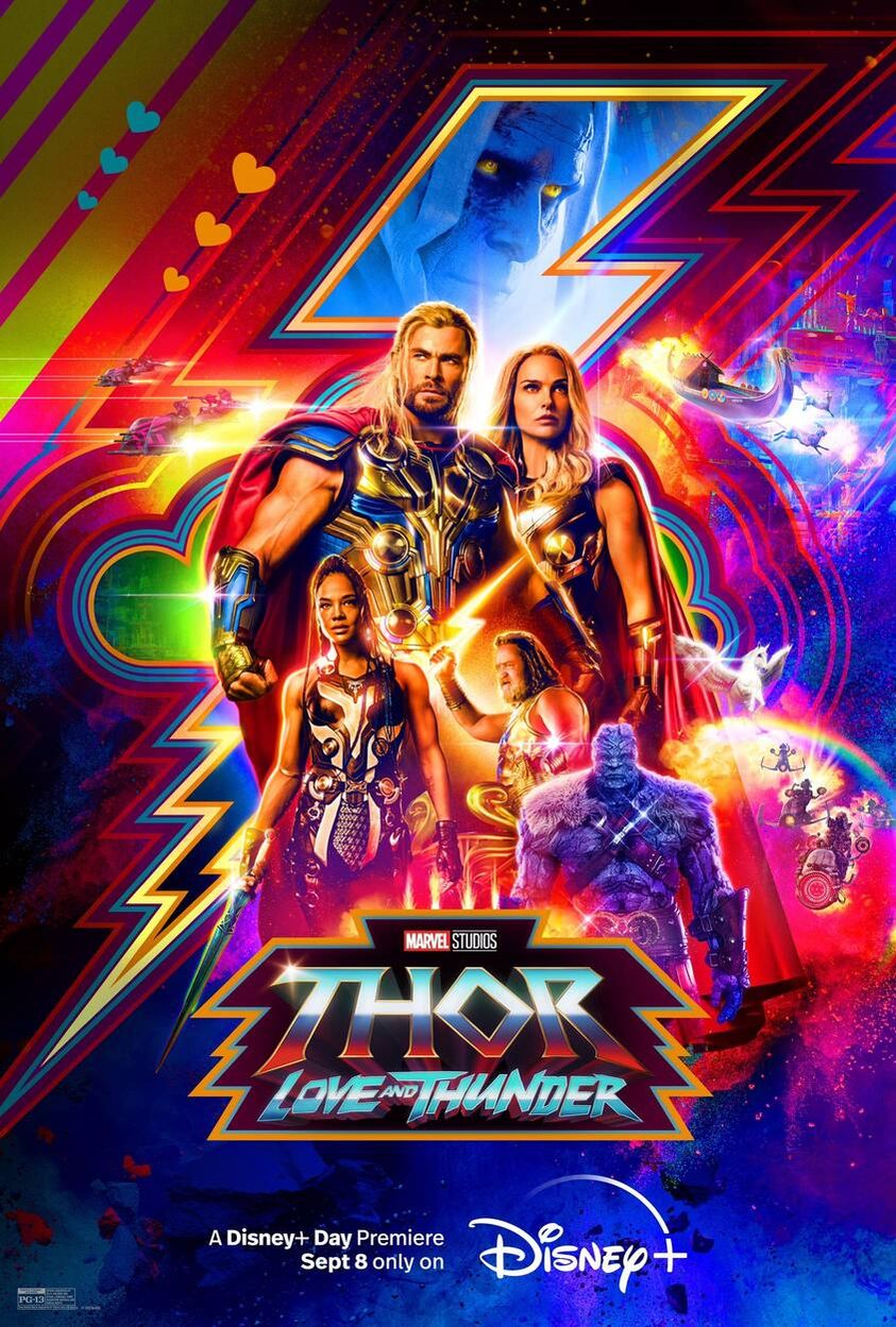 thor love and thunder poster 1