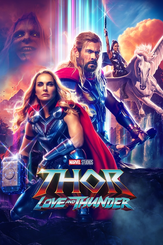 thor love and thunder poster clean