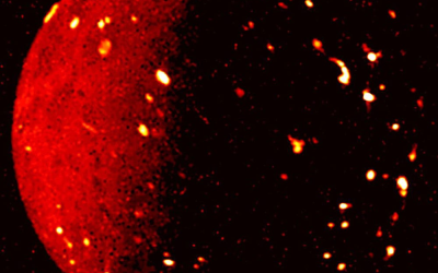Volcanoes On Io Erupt In Infrared
