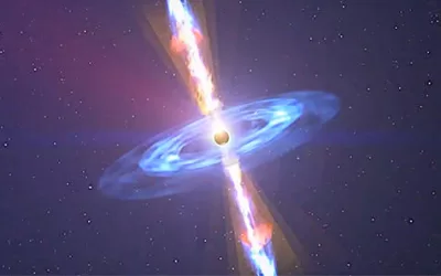 Dark Energy May Beam From Black Holes