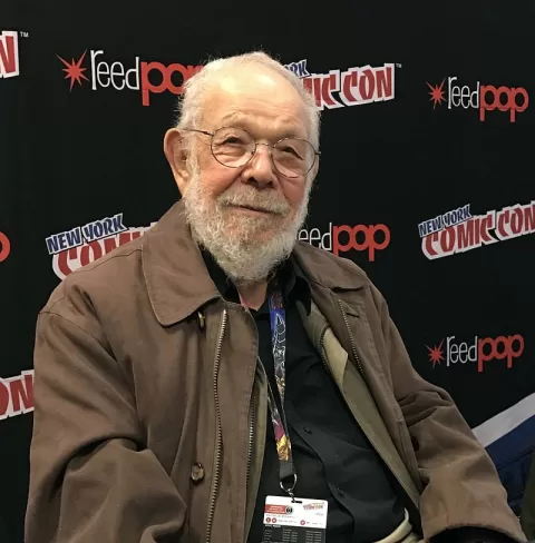 Al Jaffee at New York ComicCon, 2016 {photo credit Luigi Novi} By Luigi Novi - Own work, CC BY 4.0
