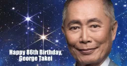 George Takei 86th birthday