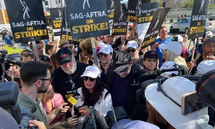Hollywood Actors, Writers On Strike For Survival