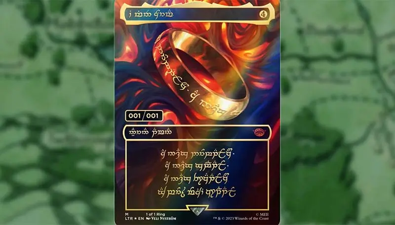 Magic: the Gathering’s ‘One Ring’ Card Found, Valued at $2.1M