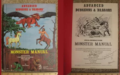 Gary Gigax Signed AD&D Monster Manual Sells for $26.6k