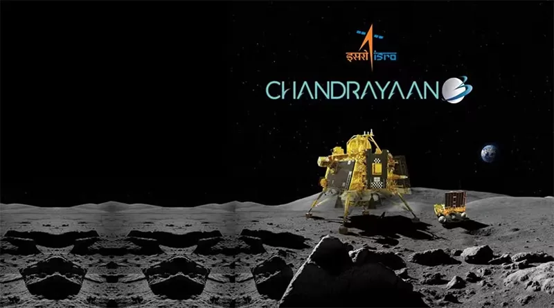 India on the Moon!  Chandrayaan-3 Lands Near Lunar South Pole
