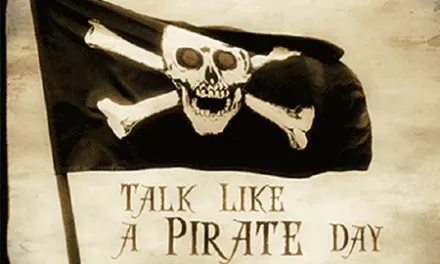 Yo-Ho!  It’s International Talk Like A Pirate Day