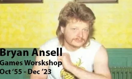 Bryan Ansell, Warhammer Creator, Passes