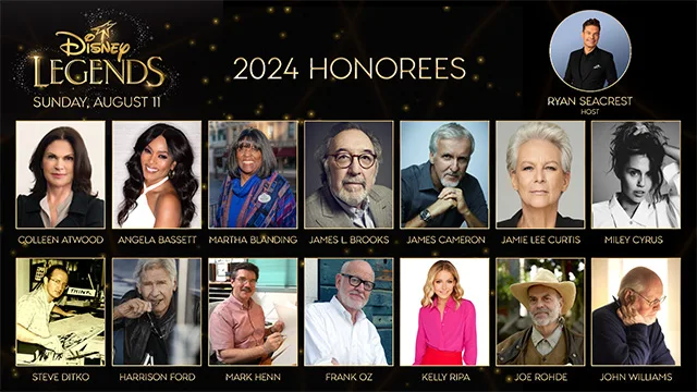 2024 Disney Legends Announced