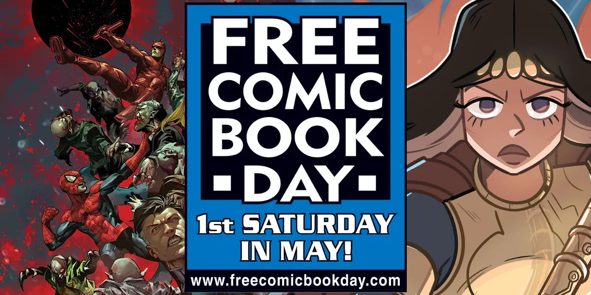 Saturday May 4 is Free Comic Book Day