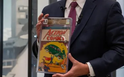 Action Comics #1 Sells at Auction for a Record $6M