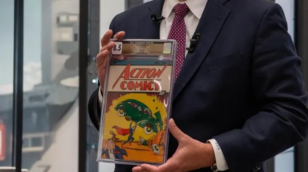 Action Comics #1 Sells at Auction for a Record $6M