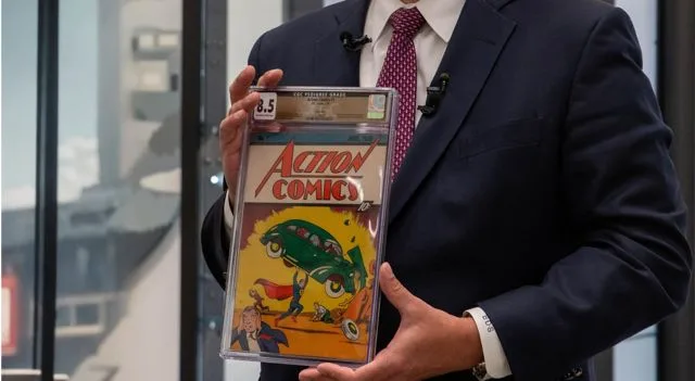 Action Comics #1 Sells at Auction for a Record $6M