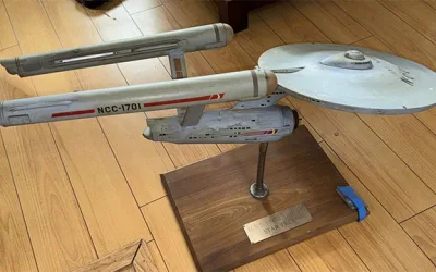 Heritage Auctions Returns TV’s First ‘USS Enterprise’ to Eugene Roddenberry Jr., Son of ‘Star Trek’ Creator Gene Roddenberry