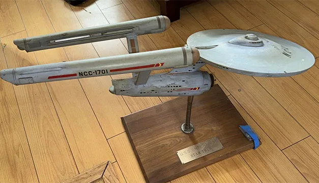 Heritage Auctions Returns TV’s First ‘USS Enterprise’ to Eugene Roddenberry Jr., Son of ‘Star Trek’ Creator Gene Roddenberry