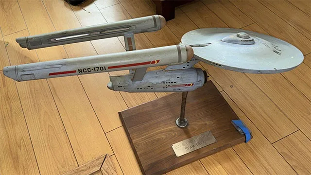 Heritage Auctions Returns TV’s First ‘USS Enterprise’ to Eugene Roddenberry Jr., Son of ‘Star Trek’ Creator Gene Roddenberry