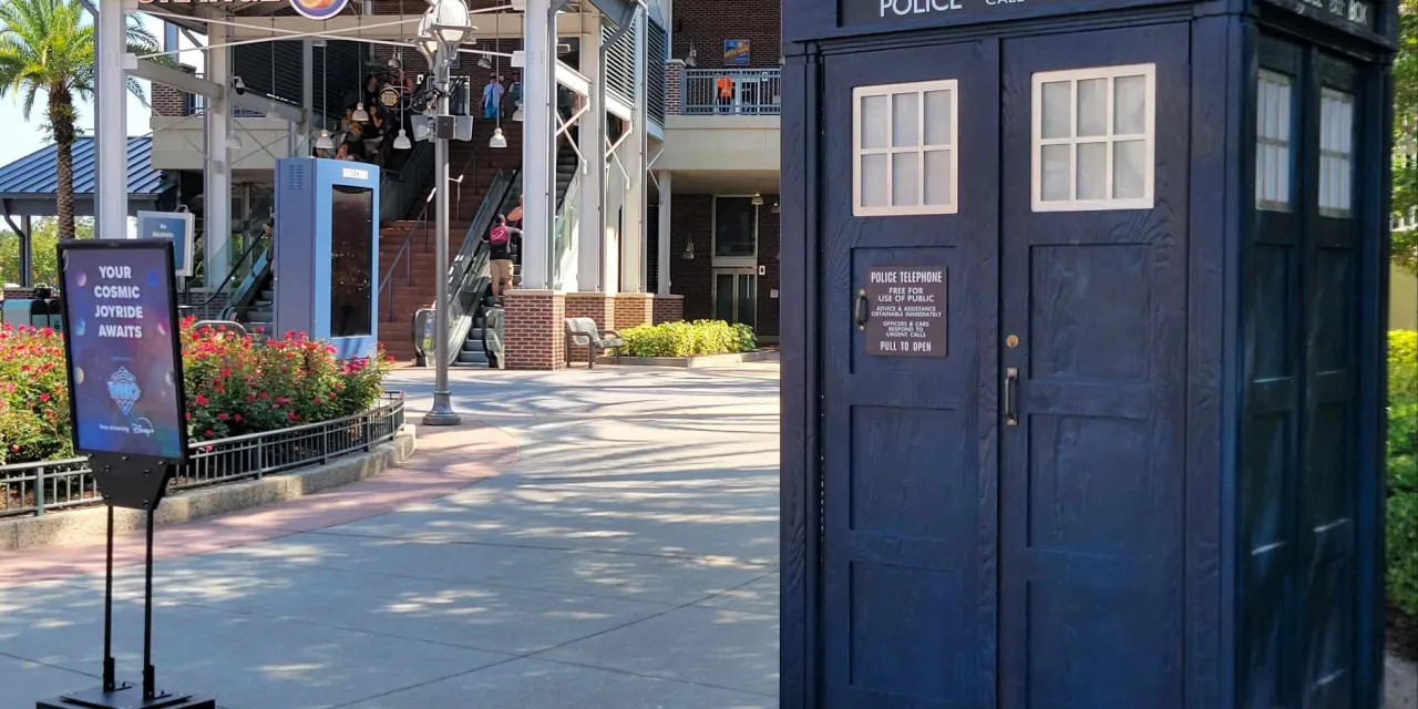 Doctor Who’s TARDIS Arrives at Disney Springs