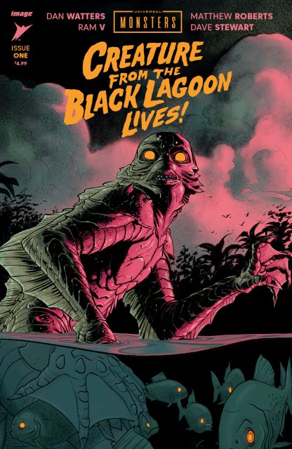 ‘Creature from the Black Lagoon’ Comic — Skybound Entertainment
Art by Matthew Roberts