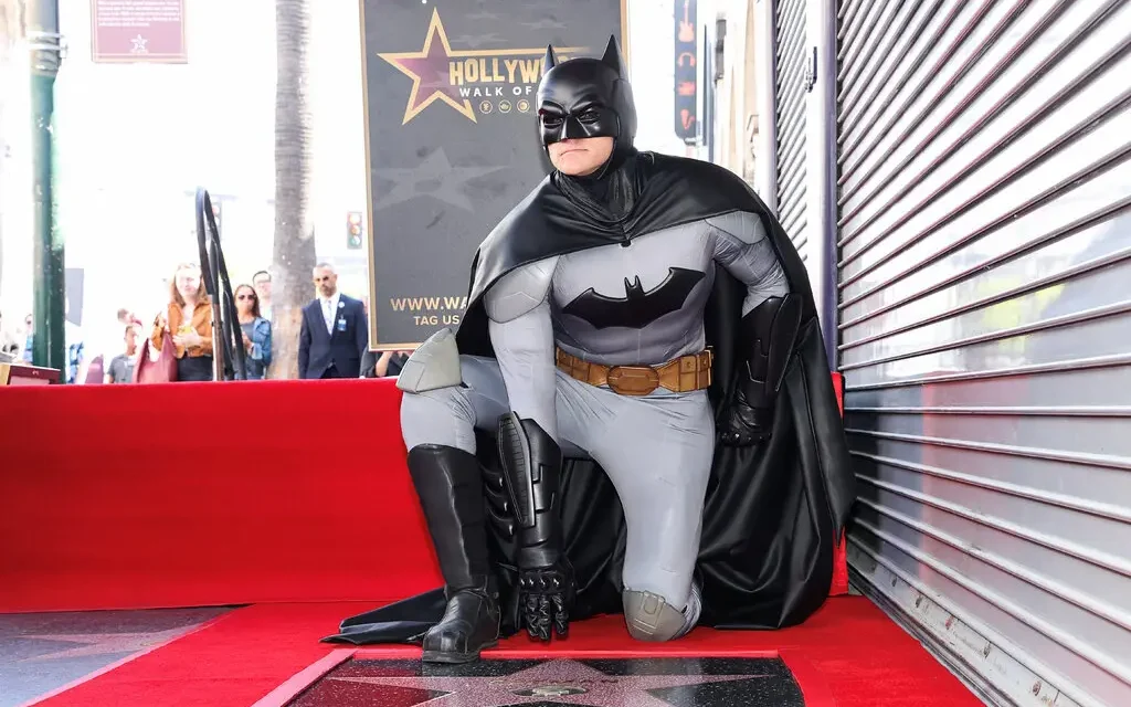 Batman is the first super on Hollywood’s Walk of Fame