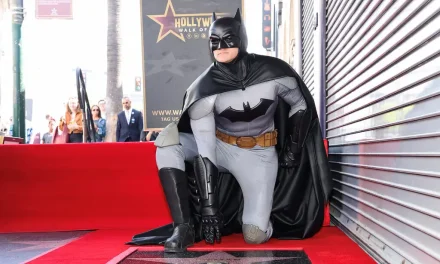 Batman is the first super on Hollywood’s Walk of Fame