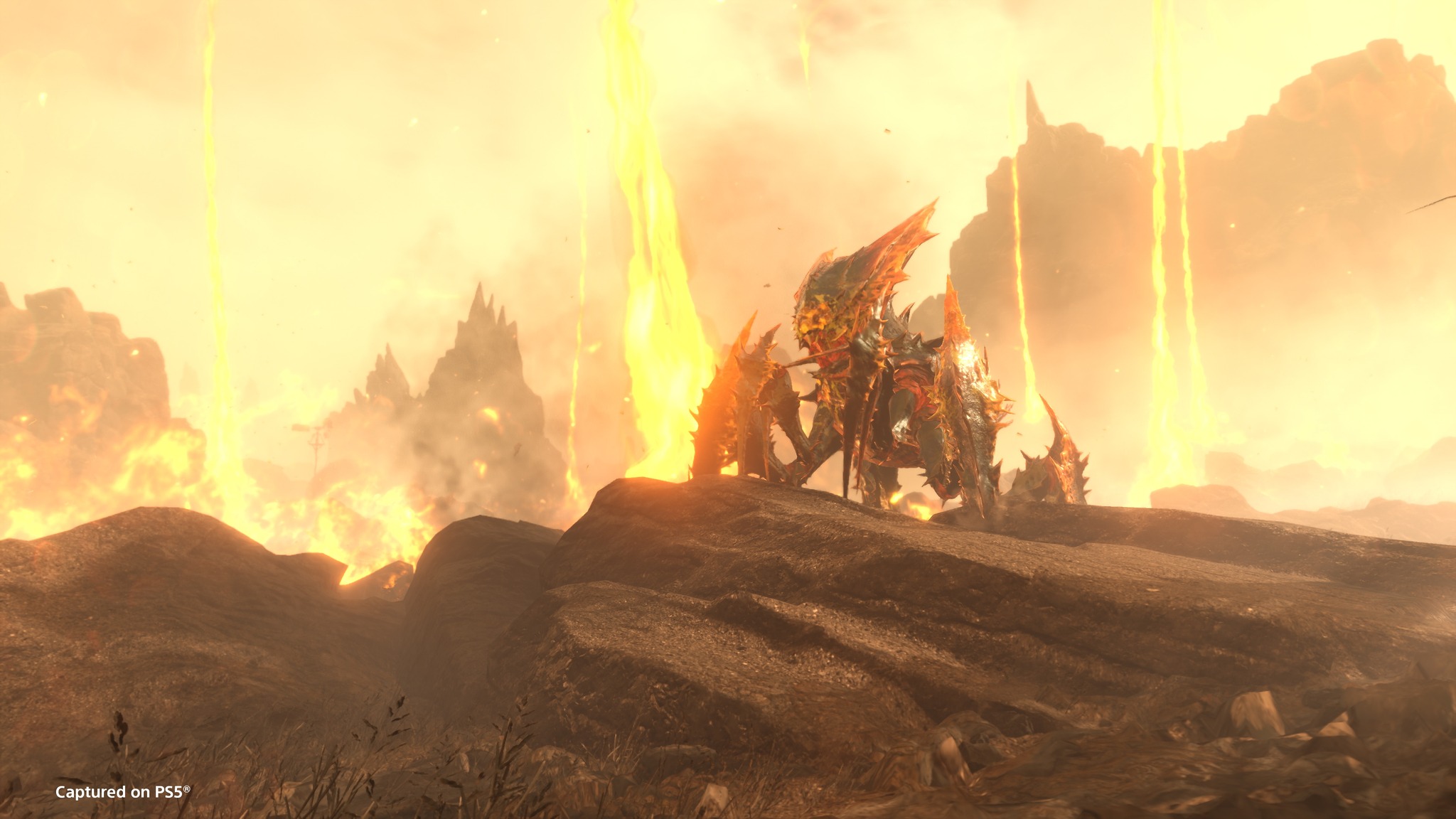 A Brood Commander calls for assistance as it contemplates your destruction.