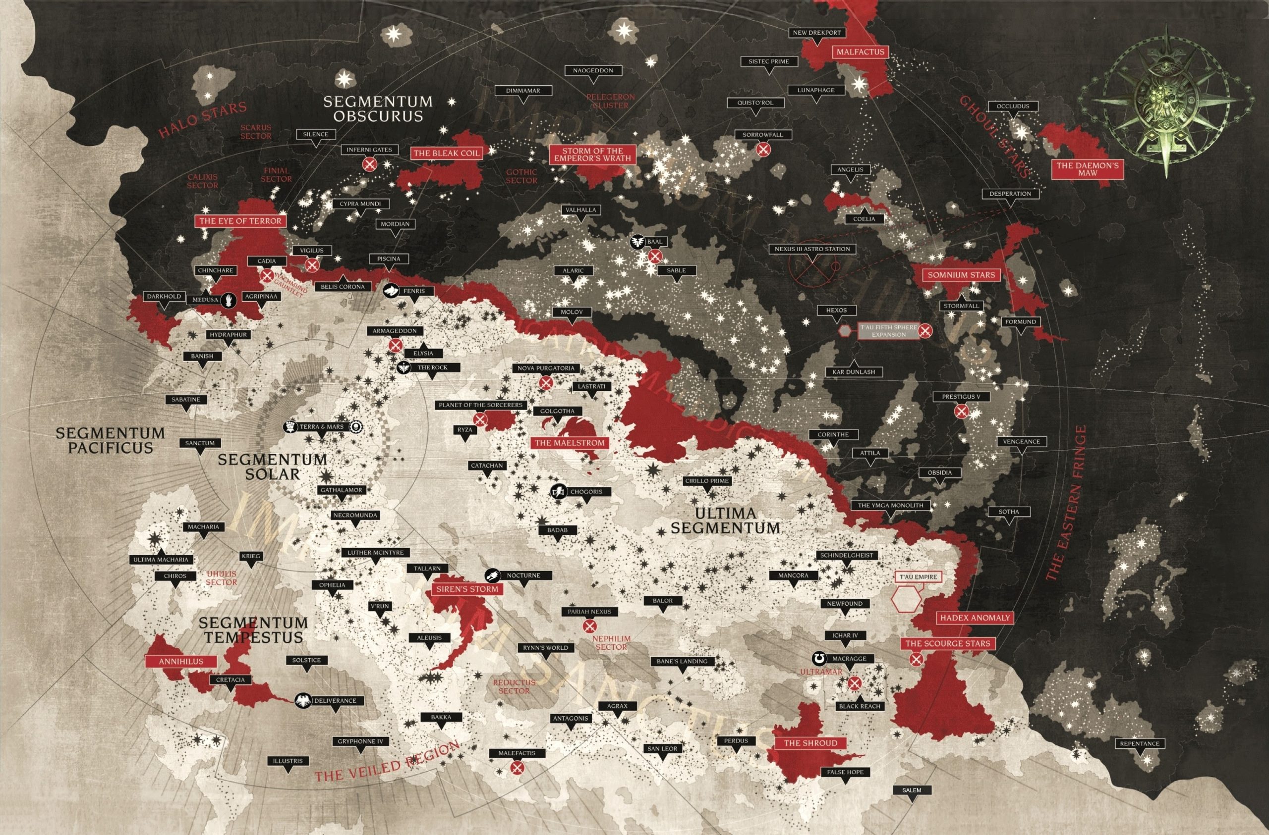 Galactic Map of the Imperium