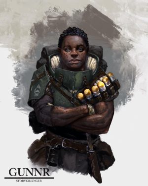 Imperial Guard: Gunnr
Art by Stefan Ristic